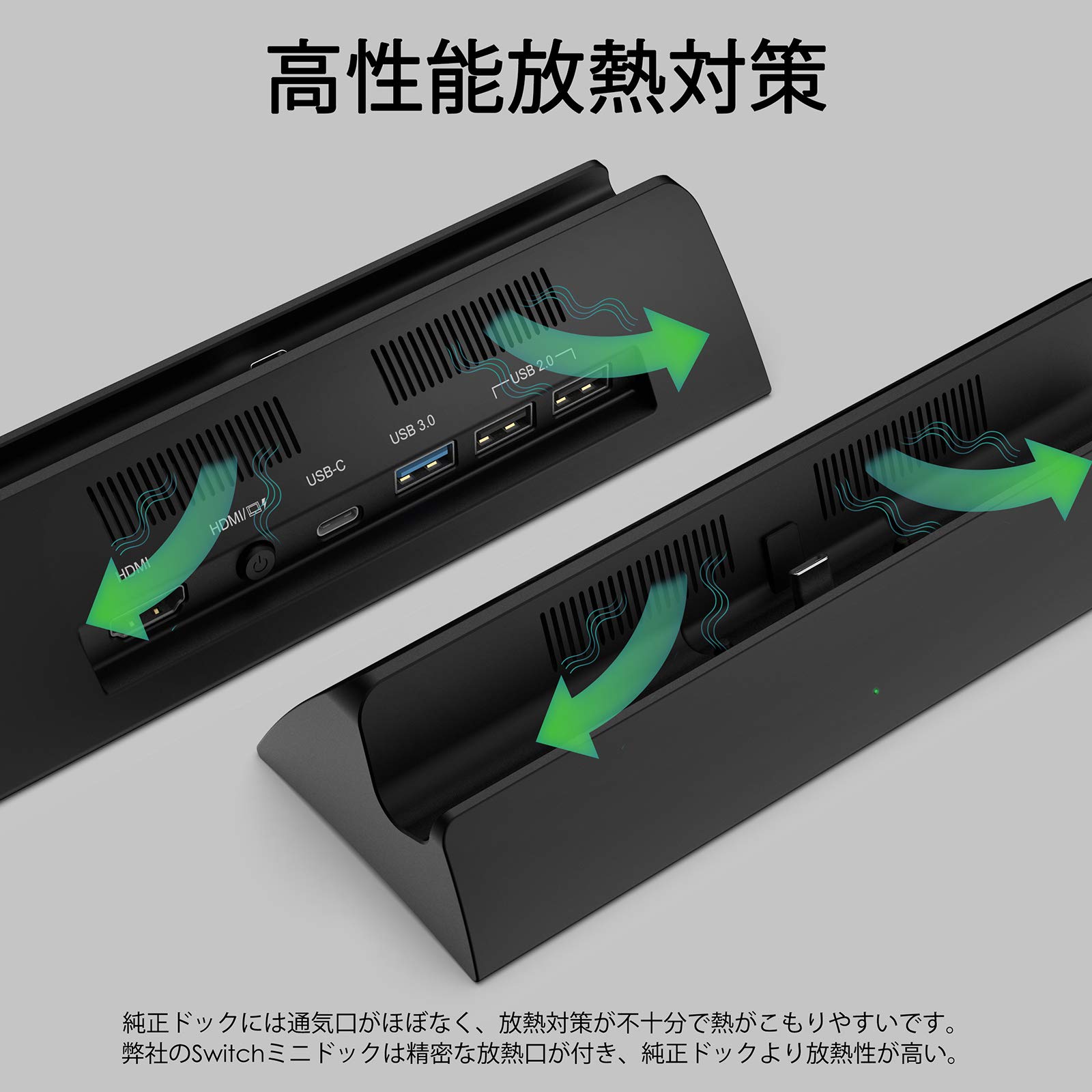 Amazon.co.jp: Switch ドック 最新システム対応 【HDMI変換/TVモード